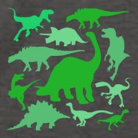 Dinosaur Lover Gift Vector Backpack