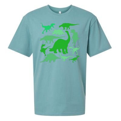 Dinosaur Lover Gift Sueded Cloud Jersey T-Shirt