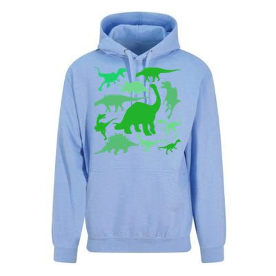 Dinosaur Lover Gift Unisex Surf Hoodie