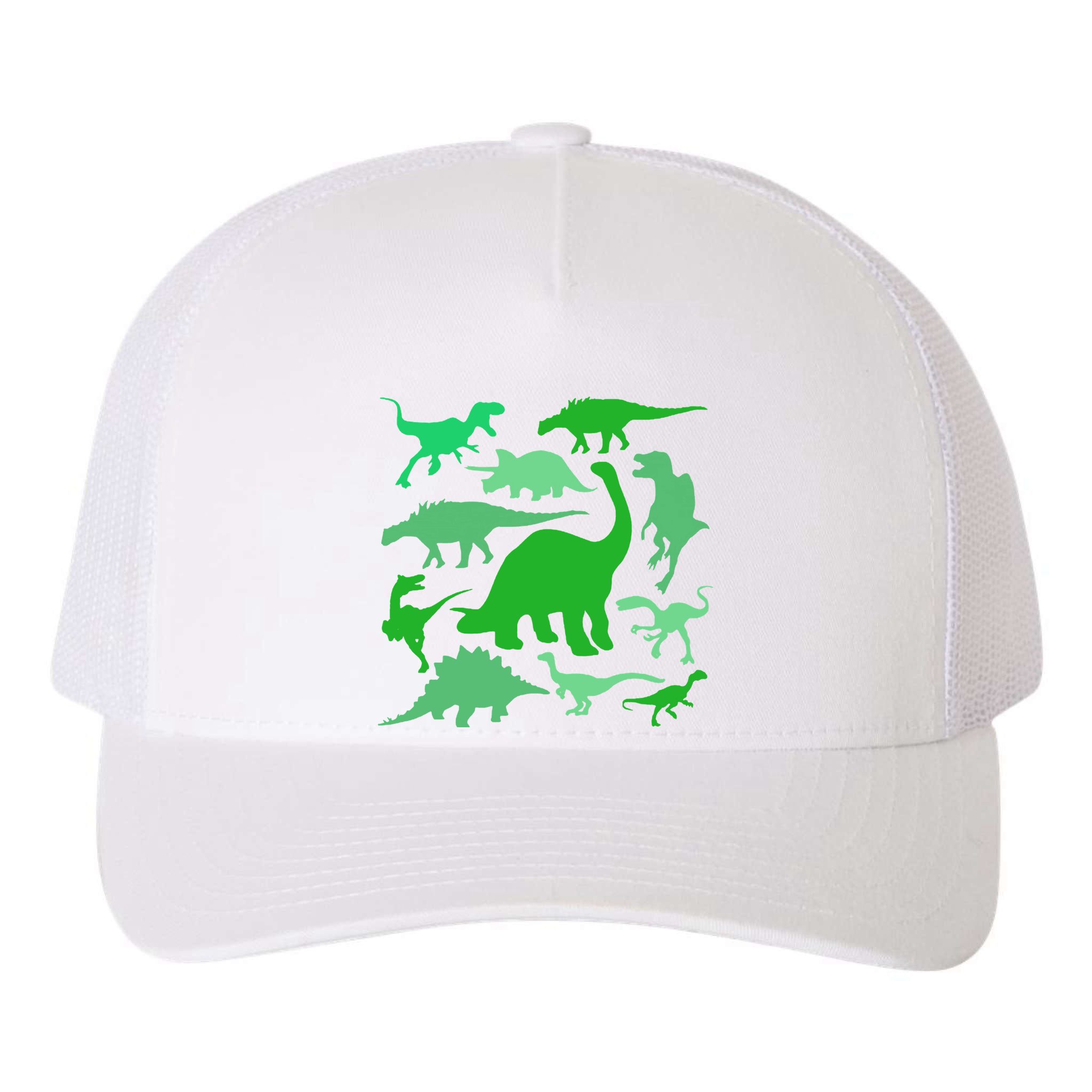 Dinosaur Lover Gift Yupoong Adult 5-Panel Trucker Hat