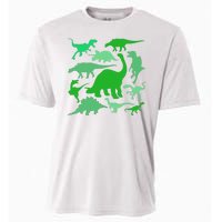 Dinosaur Lover Gift Cooling Performance Crew T-Shirt