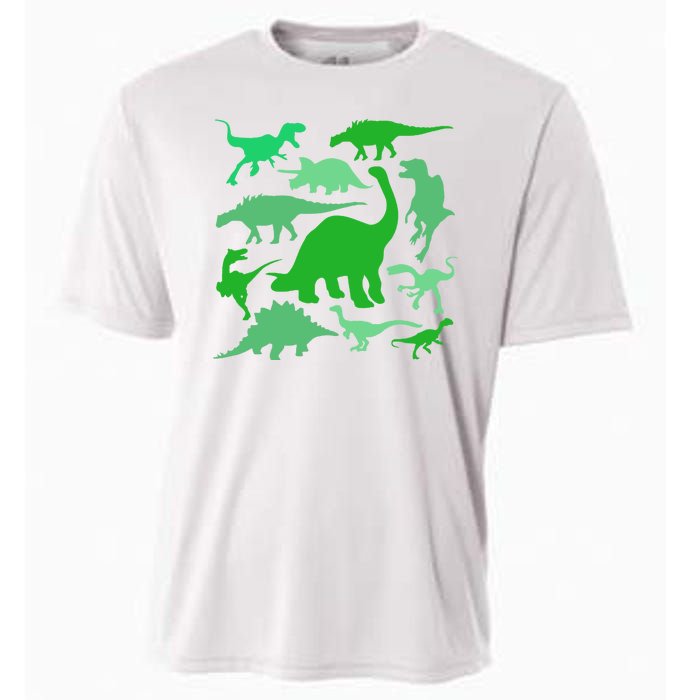 Dinosaur Lover Gift Cooling Performance Crew T-Shirt