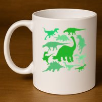 Dinosaur Lover Gift 11oz C Handle Ceramic Mug