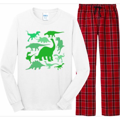 Dinosaur Lover Gift Long Sleeve Pajama Set