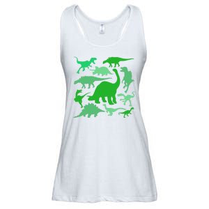 Dinosaur Lover Gift Ladies Essential Flowy Tank