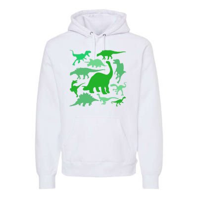 Dinosaur Lover Gift Premium Hoodie