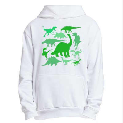 Dinosaur Lover Gift Urban Pullover Hoodie