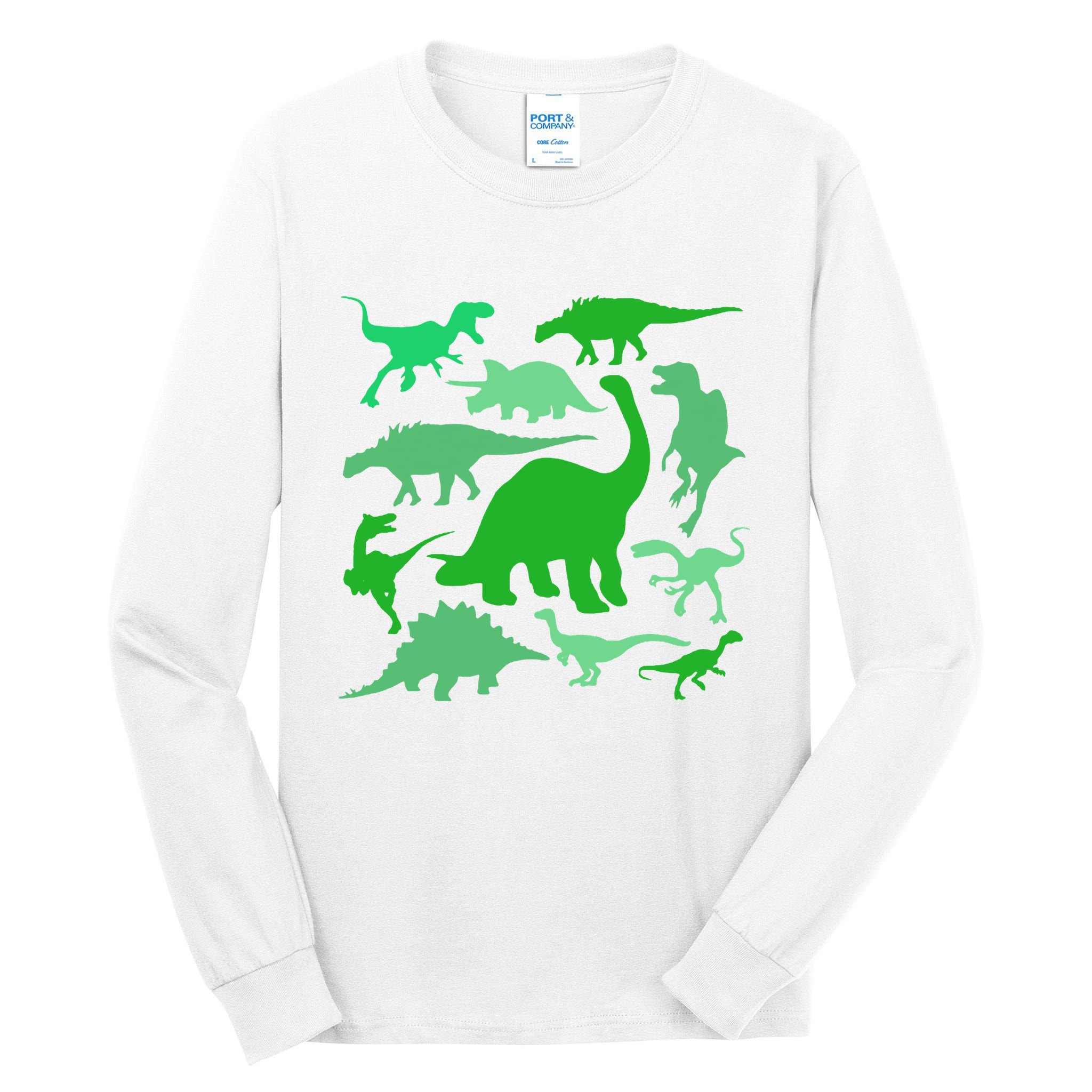 Dinosaur Lover Gift Tall Long Sleeve T-Shirt