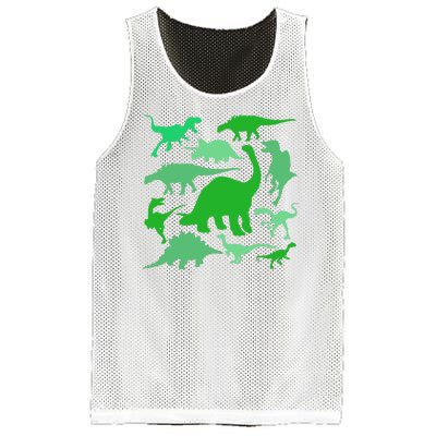 Dinosaur Lover Gift Mesh Reversible Basketball Jersey Tank