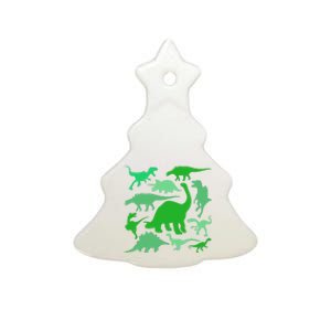 Dinosaur Lover Gift Ceramic Tree Ornament