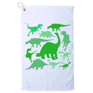 Dinosaur Lover Gift Platinum Collection Golf Towel