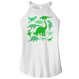 Dinosaur Lover Gift Women’s Perfect Tri Rocker Tank