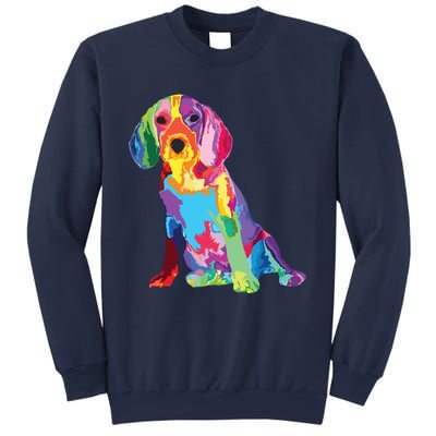 Dog Lover Gifts For Womens Beagle Colorful Beagle Men Sweatshirt