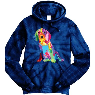 Dog Lover Gifts For Womens Beagle Colorful Beagle Men Tie Dye Hoodie