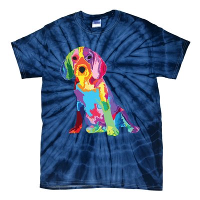 Dog Lover Gifts For Womens Beagle Colorful Beagle Men Tie-Dye T-Shirt