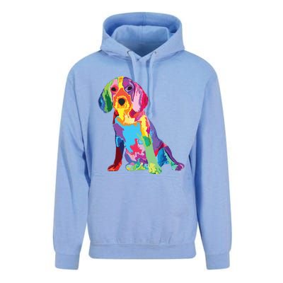 Dog Lover Gifts For Womens Beagle Colorful Beagle Men Unisex Surf Hoodie