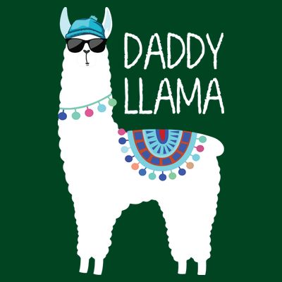 Daddy Llama Gift For Men Papa T-Shirt