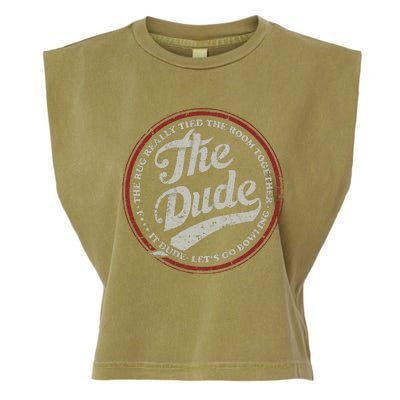 Dude Let&39;s Go Bowling Garment-Dyed Women's Muscle Tee