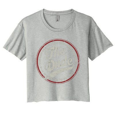 Dude Let&39;s Go Bowling Women's Crop Top Tee