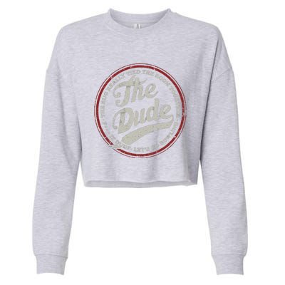 Dude Let&39;s Go Bowling Cropped Pullover Crew