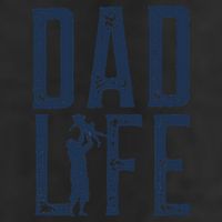 Dad Life Girl Dad 7 Panel Mesh Trucker Snapback Hat