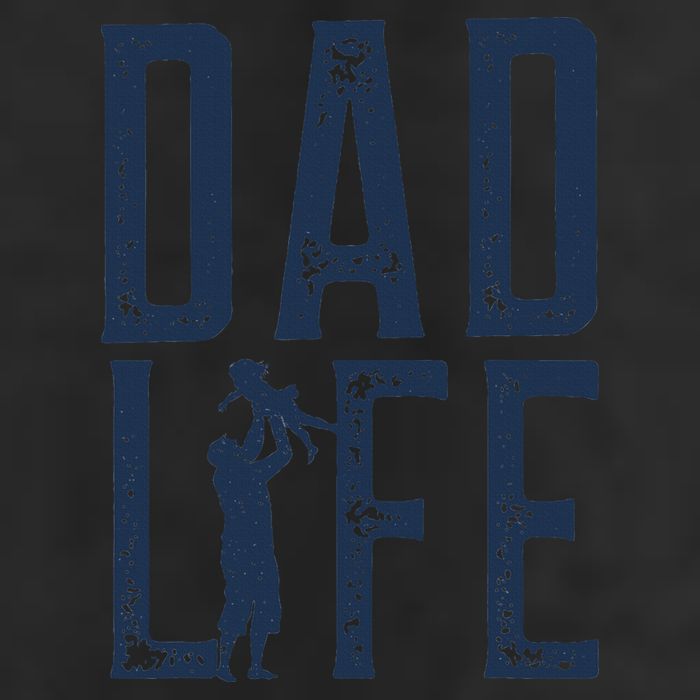 Dad Life Girl Dad 7 Panel Mesh Trucker Snapback Hat