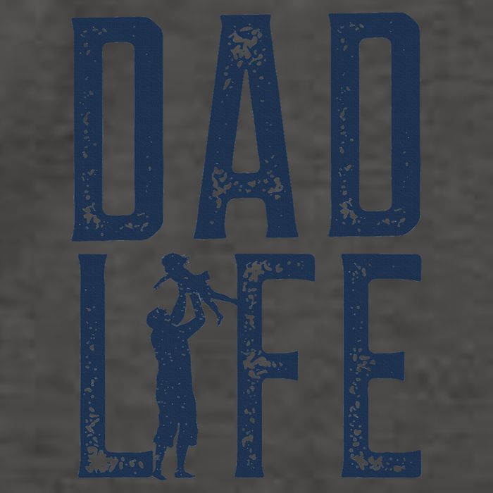 Dad Life Girl Dad Vector Backpack