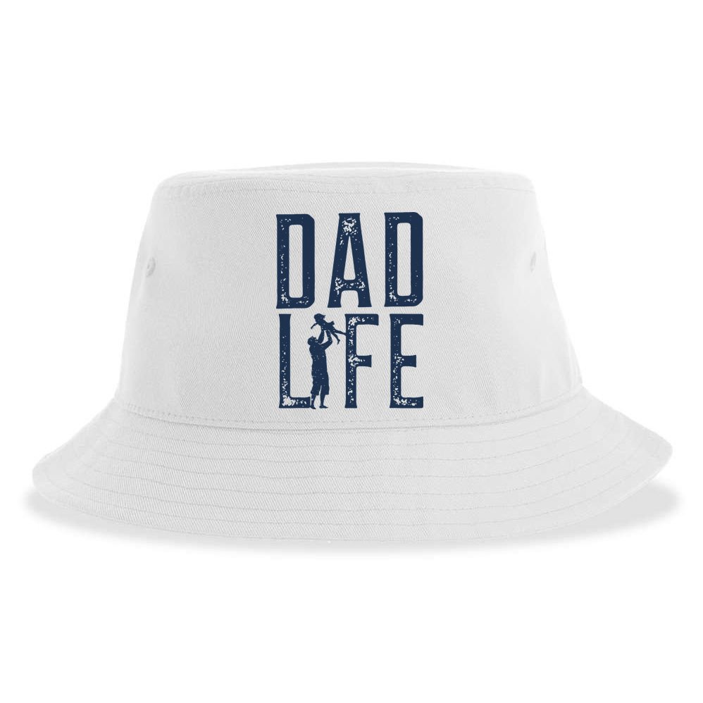 Dad Life Girl Dad Sustainable Bucket Hat