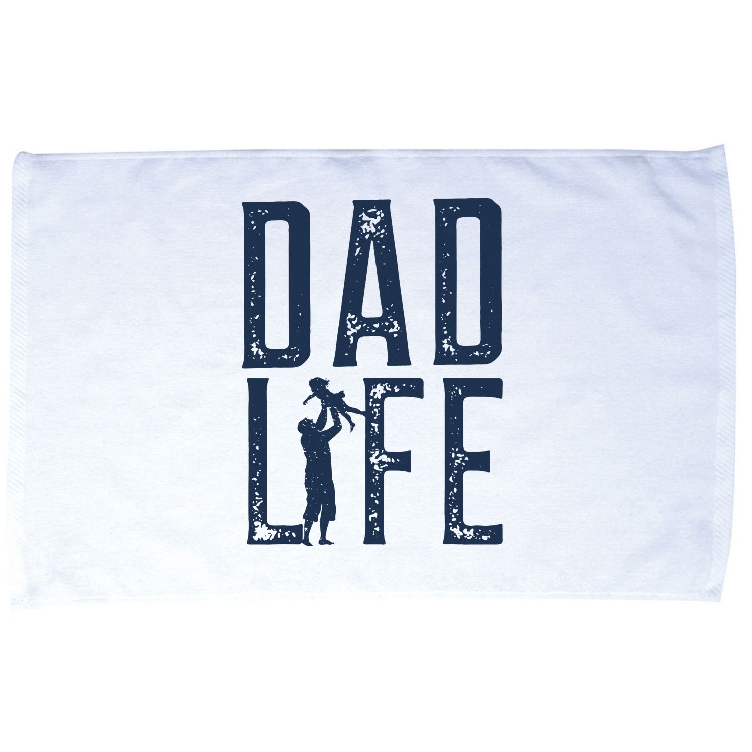 Dad Life Girl Dad Microfiber Hand Towel