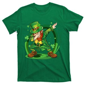 Dabbing Leprechaun Gold Happy St.Patrick's Day T-Shirt