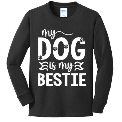 Dog Lovers Graphic Kids Long Sleeve Shirt