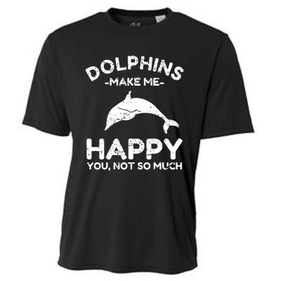 Dolphin Lover Gifts Funny Dolphin Cooling Performance Crew T-Shirt