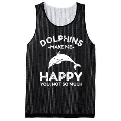 Dolphin Lover Gifts Funny Dolphin Mesh Reversible Basketball Jersey Tank