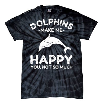 Dolphin Lover Gifts Funny Dolphin Tie-Dye T-Shirt