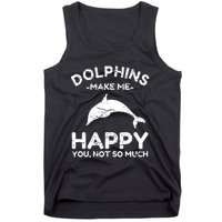 Dolphin Lover Gifts Funny Dolphin Tank Top