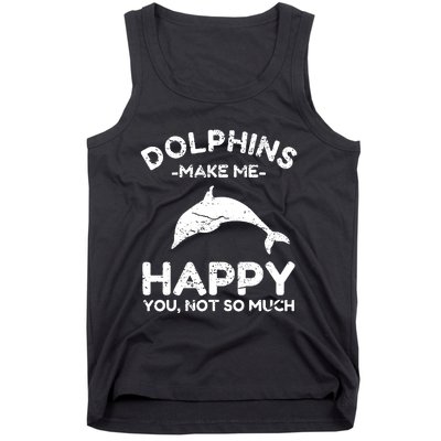 Dolphin Lover Gifts Funny Dolphin Tank Top