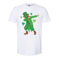 Dabbing Leprechaun Gift Funny St Paddys Day Gift Softstyle CVC T-Shirt