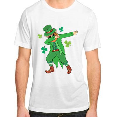 Dabbing Leprechaun Gift Funny St Paddys Day Gift Adult ChromaSoft Performance T-Shirt