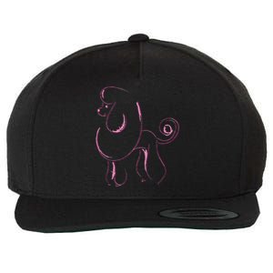 Dog Lover Gifts Poodle Women Cool Poodle Dog Men Wool Snapback Cap