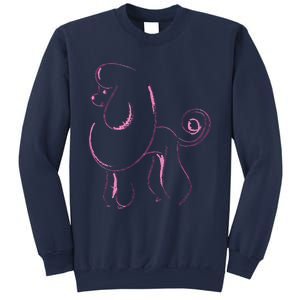 Dog Lover Gifts Poodle Women Cool Poodle Dog Men Sweatshirt