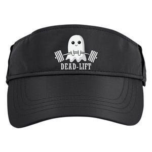 Dead Lift Ghost Halloween Ghost Gym Weightlifting Fitness Adult Drive Performance Visor