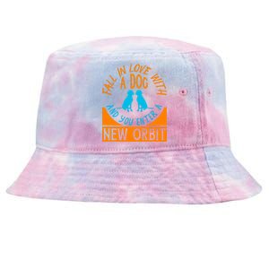 Dog Lover Graphic Tie-Dyed Bucket Hat