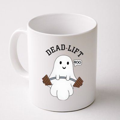 Dead Lift Ghost Halloween Funny Ghost Gym Gymer Cute Coffee Mug