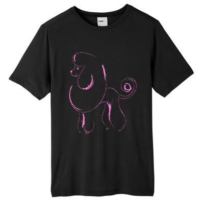 Dog Lover Gifts Poodle 's Cool Poodle Dog Tall Fusion ChromaSoft Performance T-Shirt