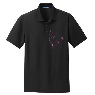 Dog Lover Gifts Poodle 's Cool Poodle Dog Dry Zone Grid Polo