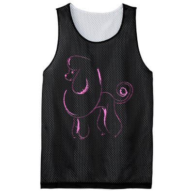 Dog Lover Gifts Poodle 's Cool Poodle Dog Mesh Reversible Basketball Jersey Tank