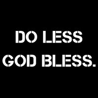 Do Less God Bless God Funny Christian Cooling Performance Crew T-Shirt