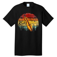 Dulcimer Lovers Guitar Retro Design Dulcimer Funny Tall T-Shirt