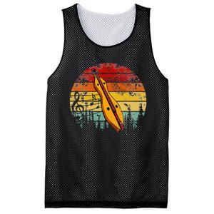 Dulcimer Lovers Guitar Retro Design Dulcimer Funny Mesh Reversible Basketball Jersey Tank