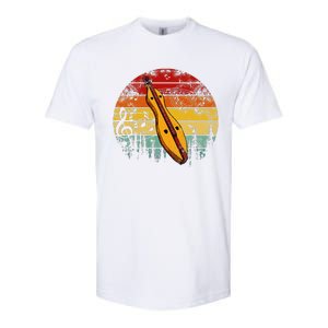 Dulcimer Lovers Guitar Retro Design Dulcimer Funny Softstyle CVC T-Shirt